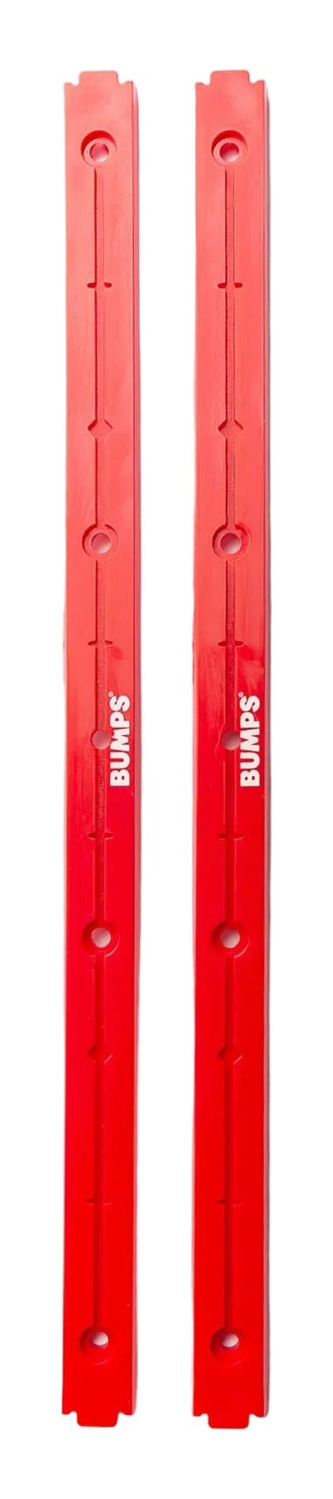 BUMPS Razors — red rails, full length